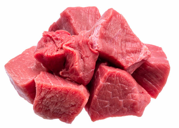 istock Beef cuts isolated on white background. File contains clipping paths. 2147693704