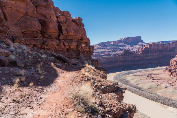 istock Chicken Corners trail near Moab, Utah, USA 2147695947