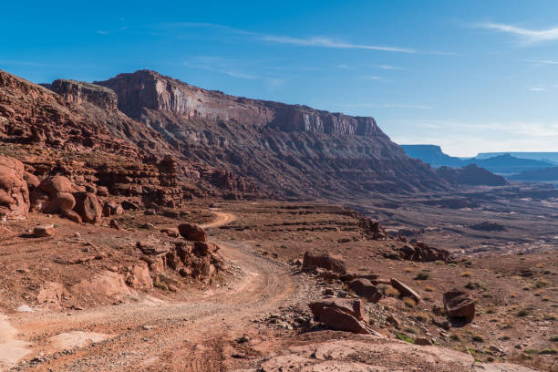 istock Chicken Corners road near Moab, Utah, USA 2147695967