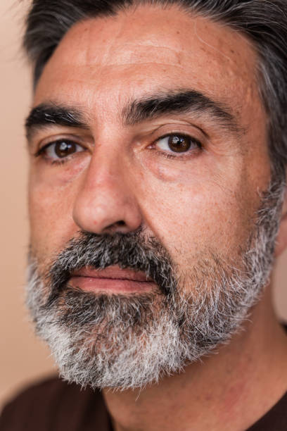 istock Mature man with salt and pepper beard 2147698947