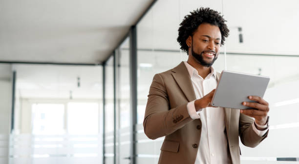 istock Confident African-American businessman in suit 2147703894