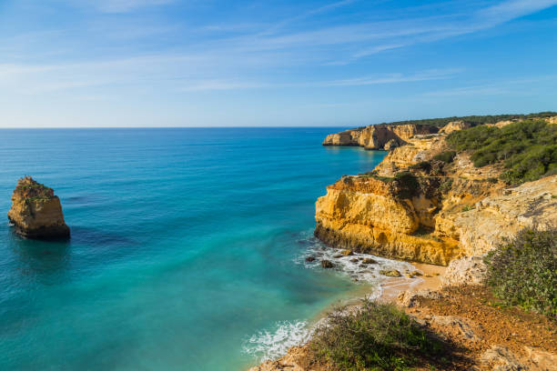 istock Cliffs in the Coast of Algarve 2147705176