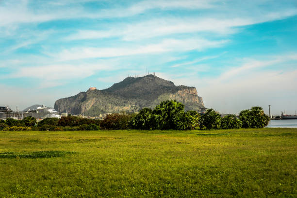 Seaside Park In Palermo, Italy