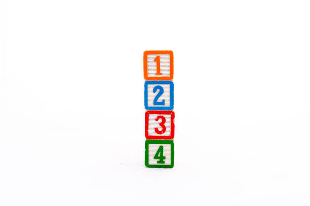 istock One, two, three and four blocks stacked vertical isolated on white background 2147707788