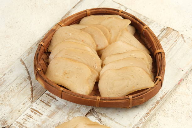 istock Kerupuk udang mentah or raw shrimp crackers 2147710996