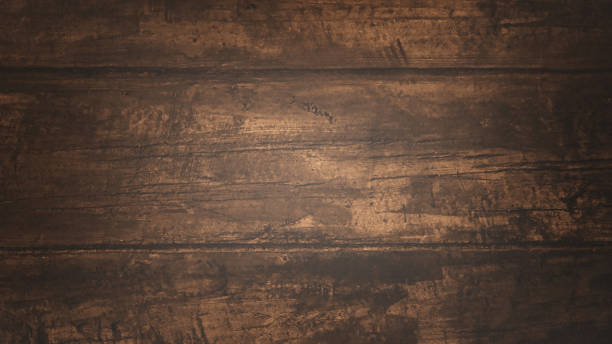 istock A stained and dark wood pattern background with a brown-black gradient. For backdrops, banners, screens, boards. 2147713082