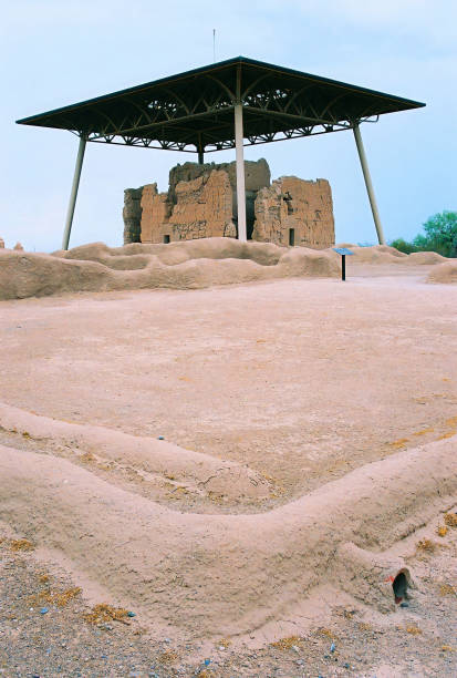 istock Ancient Casa Grande Ruins National Monument on Film 2147714946