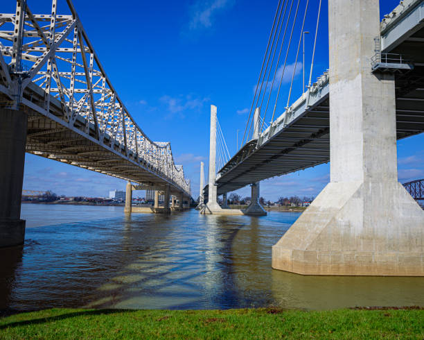 Between the Kennedy and Lincoln bridges