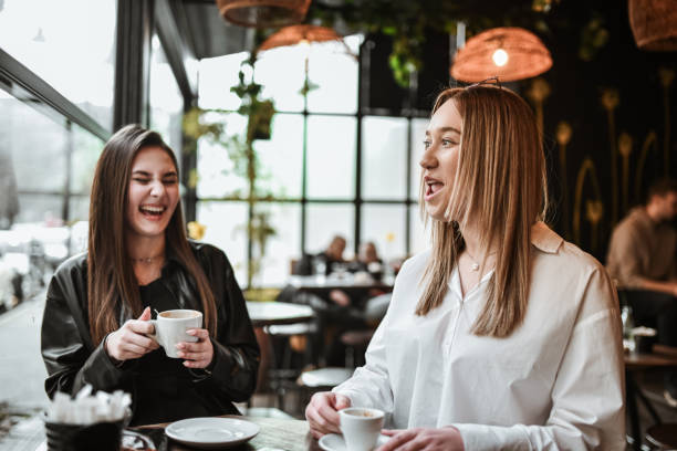 istock Fun Conversation For Beautiful Females 2147723550