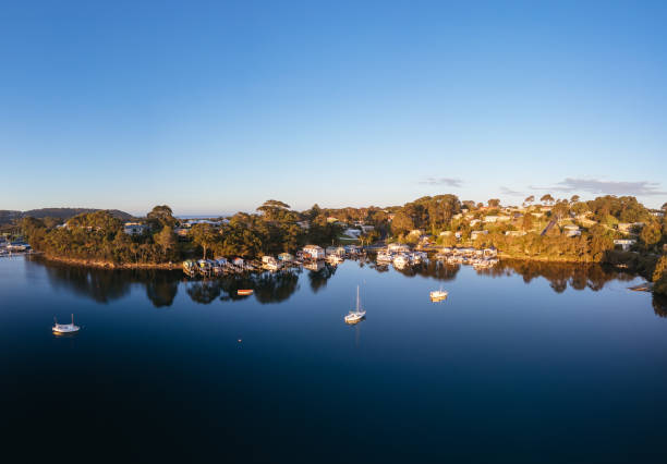 istock Aerial View of Narooma in Australia 2147724206