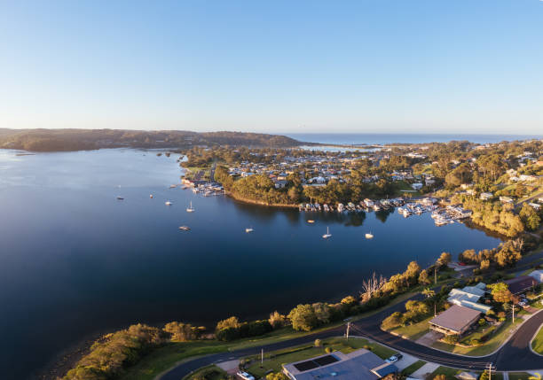 istock Aerial View of Narooma in Australia 2147724209