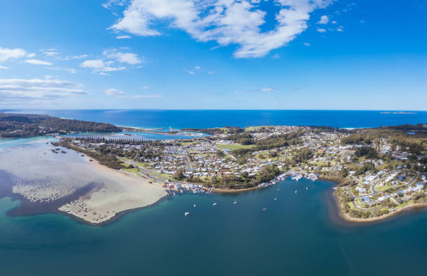 istock Aerial View of Narooma in Australia 2147724215