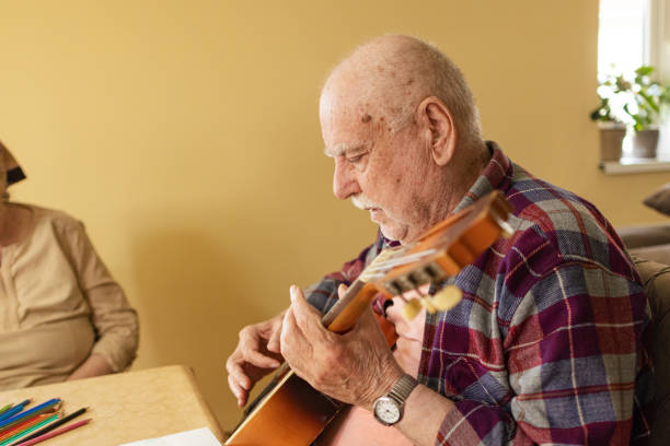 Guitar Serenade at Senior Center