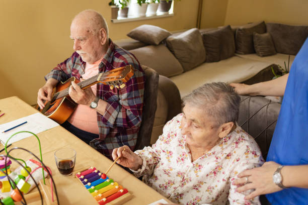 istock Music Therapy in Nursing Home 2147782130