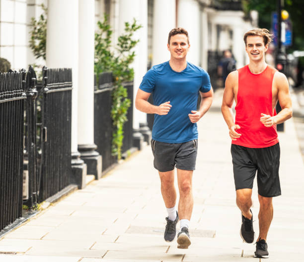 Training together on the street