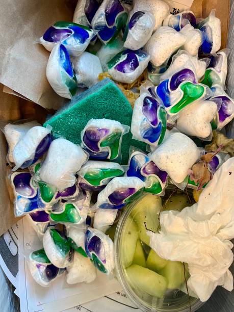 istock Dishwasher Pods in the Garbage 2148022912