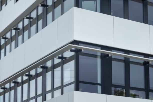 istock facade of a white modern office building 2148029667