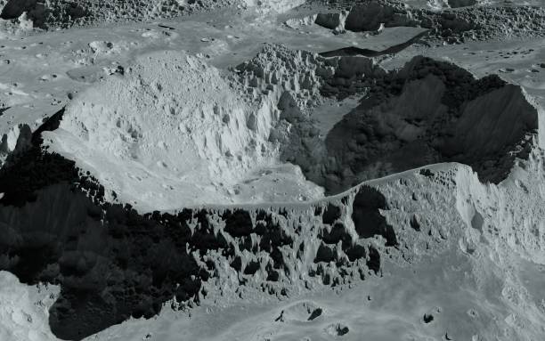 Moon crater, space exploration, universe, outer space travel, moon landing