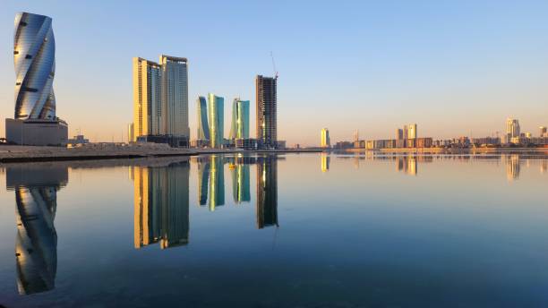 istock Bahrain Bay Symmetry 2148035438