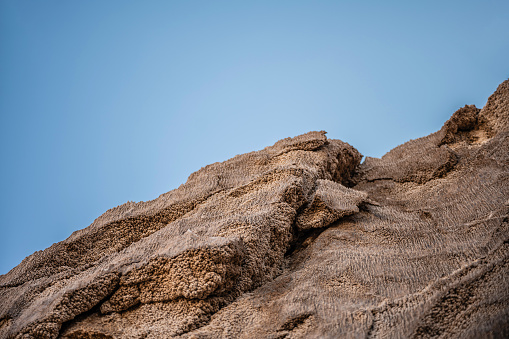 salt rock formation in Atacama desert