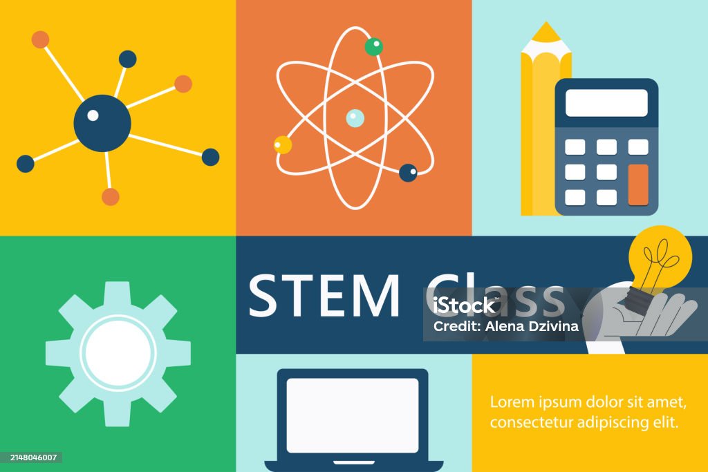 Stem Class Stock Illustration - Download Image Now - Poster, STEM ...