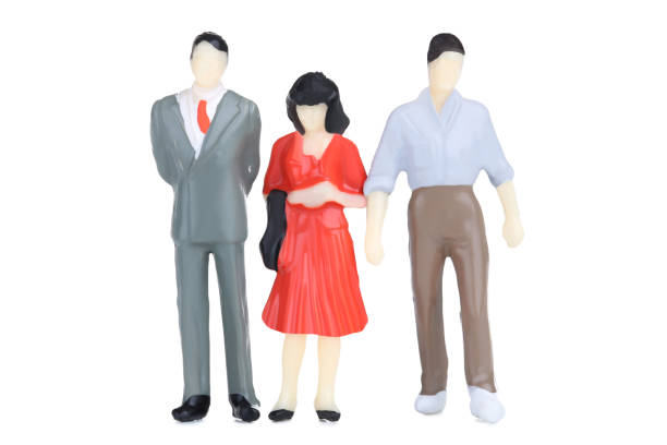istock Miniature people isolated on white background 2148048277