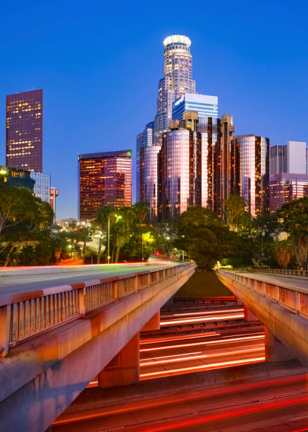 istock Los Angeles at night 2148052297