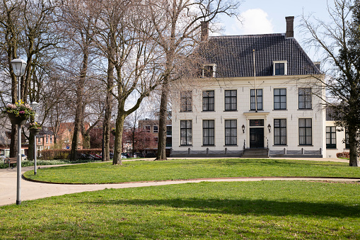 Town hall of the village of Hillegom in the Netherlands.