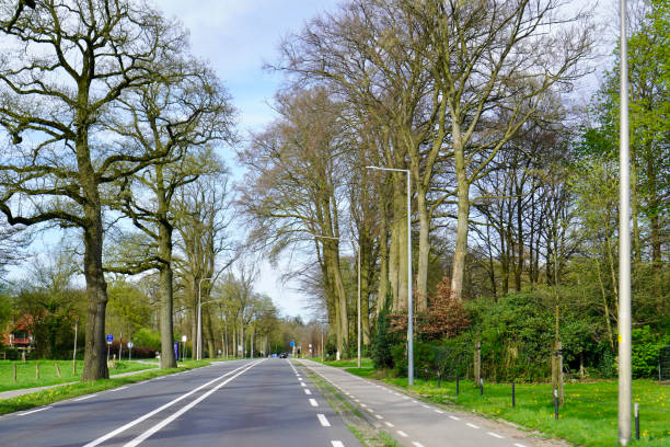 istock A street that also has a dedicated bike lane 2148056852