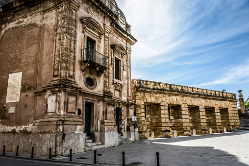 Building Near Palazzo Forcella De Seta In Palermo, Italy