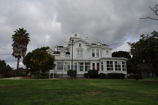 1-3-2024: Hayward, California: Mcnoughy Mansion, Hayward, California