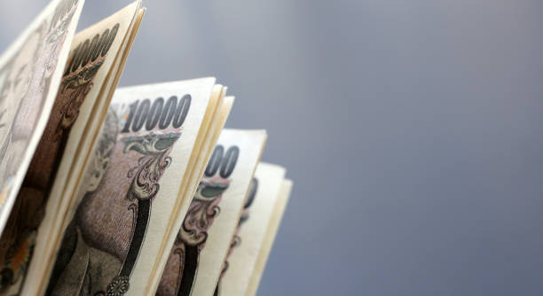 istock Ten Thousand Yen Bills, Japanese Yen Notes 2148078251