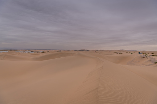 Dry arid desert landscape in Western Australia