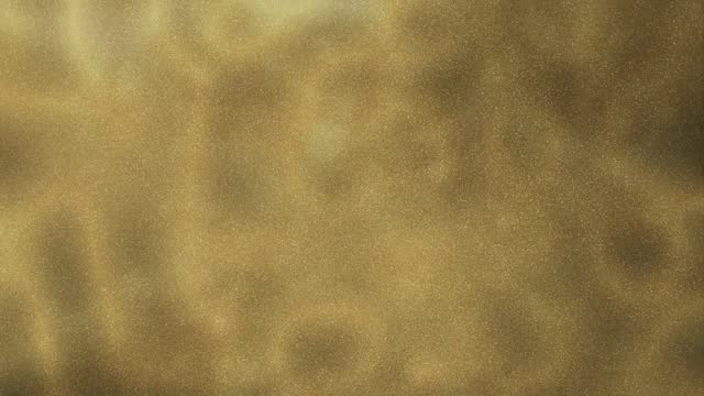 Abstract Molten Gold Background - Gold Glitter in a Fluid Liquid Flowing Animation