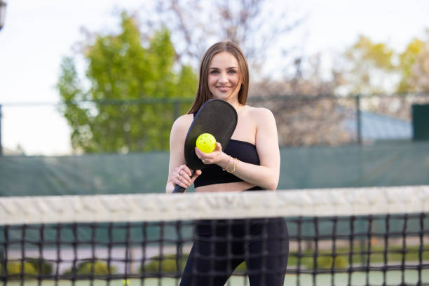 istock Pickleball Girl 2148089089