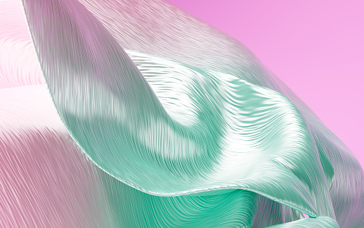 Abstract curves wallpaper, graphic design, 3d rendering. 3d illustration.