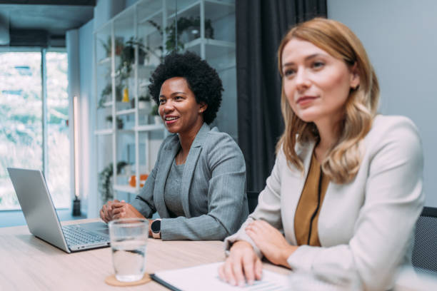 istock Business persons on meeting in the office. 2148092455