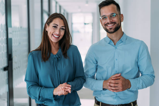 Business people in the office.
