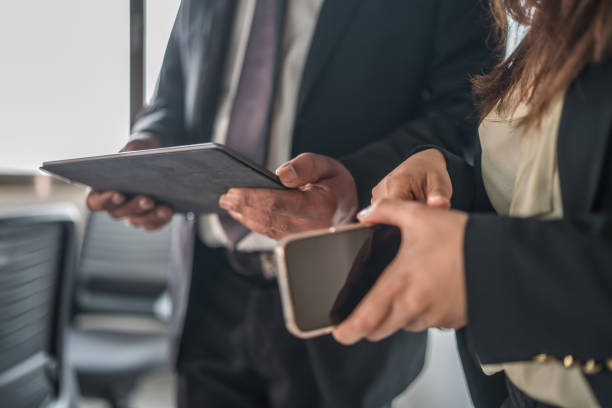 istock Diverse Professionals Engage in Consultation 2148099035