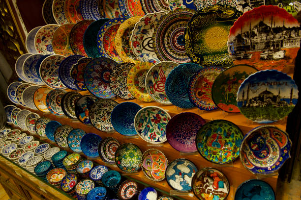 istock Turkish ceramics at the Grand Bazar 2148101388