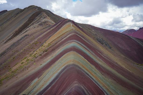 istock Peru's Rainbow Mountain, Colorful and Vibrant -  Cusco and the Peruvian Andes Stock Image 2148102782