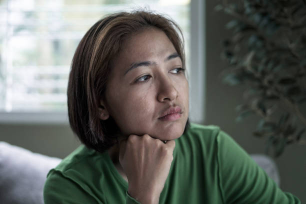 istock Face Woman worried 2148110956