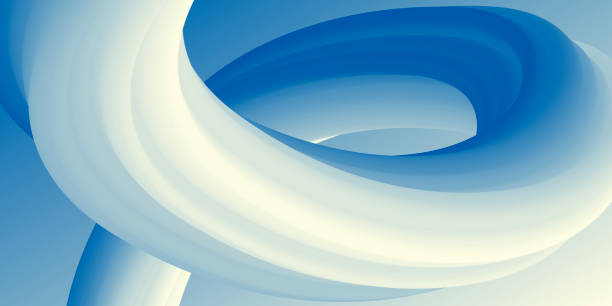 Free Stock Photo of Abstract blue and white swirling patterns exuding ...
