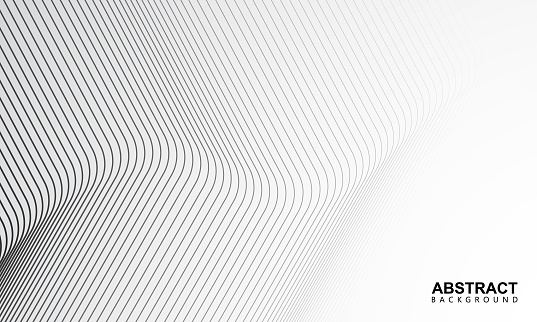 Quiet Abstract Quiet Abstract Wavy Lines Background Stock Illustration - Download ...