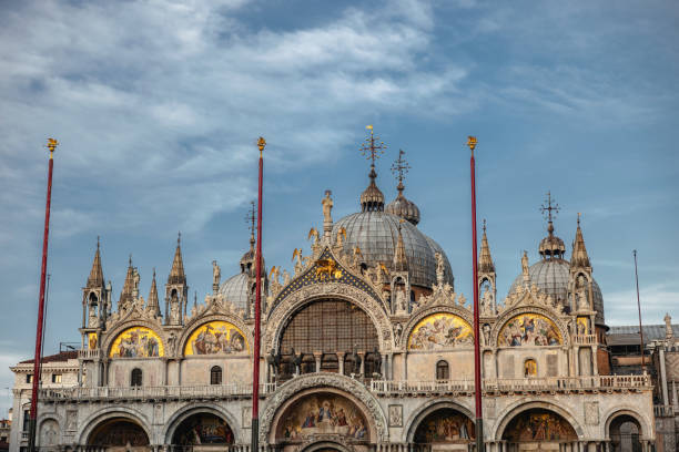 istock Basilica Di San Marco Under Cloudy Sky in Venice, Italy 2148114728