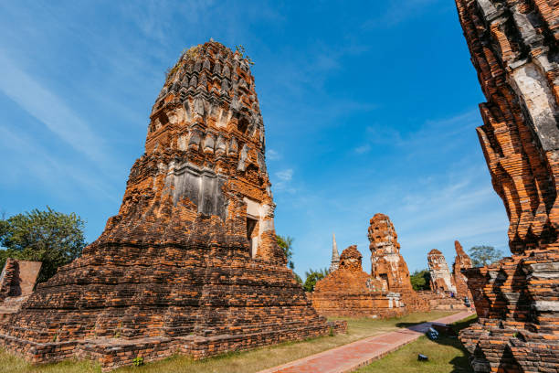 Wat Mahathat in Ayutthaya in Thailand.