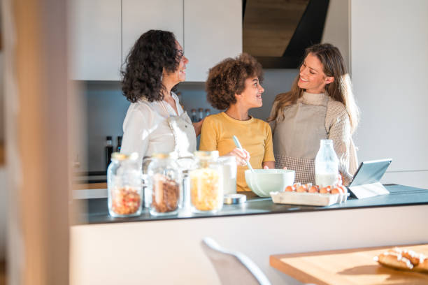istock Diverse Family Enjoying Time Together in Kitchen 2148117581