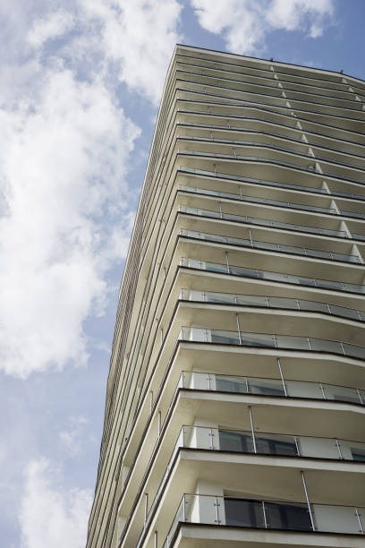istock modern facade of a residential building 2148118771