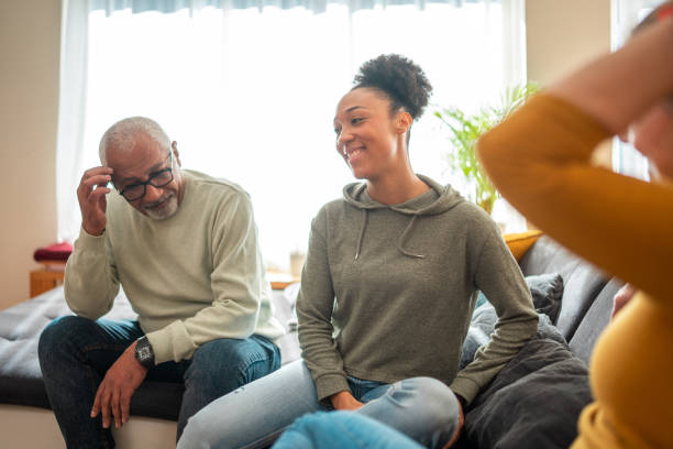 istock Diverse Family Enjoying Time Together Indoors 2148120179