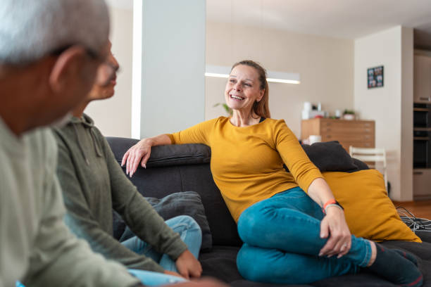 istock Diverse Family Enjoying Time Together Indoors 2148120183